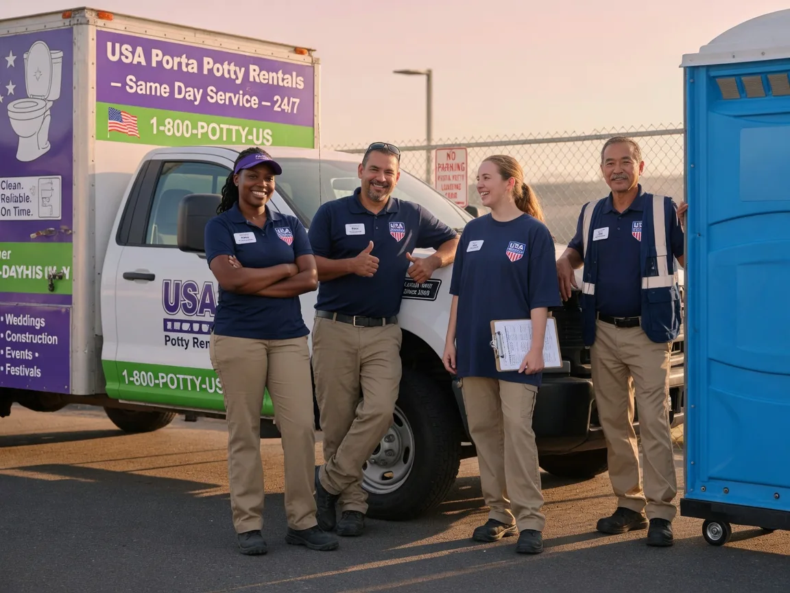 Porta Potty Rental company in Kyle, SD